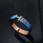 [Eternal Jewelry]H BRACELET BLUE RAINBOW CERAMIC - 图片 4