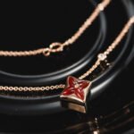 [Eternal Jewelry]STAR NECKLACE PINK GOLD 1 DIAMOND - 图片 7