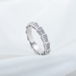 [Eternal Jewelry]SERPENTI RING SILVER DIAMOND PAVED 3MM - 图片 4