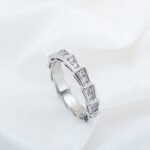 [Eternal Jewelry]SERPENTI RING SILVER DIAMOND PAVED 3MM - 图片 6