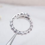 [Eternal Jewelry]SERPENTI RING SILVER DIAMOND PAVED 4MM - 图片 6