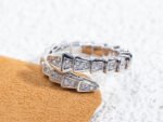 [Eternal Jewelry]SERPENTI RING SILVER DIAMOND PAVED 4MM - 图片 8