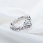 [Eternal Jewelry]SERPENTI RING SILVER DIAMOND PAVED 4MM - 图片 10