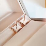 [Eternal Jewelry]STAR MOP PINK GOLD EARRINGS - 图片 9