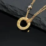 [Eternal Jewelry]LOVE NECKLACE 16MM 2 DIAMONDS - 图片 3