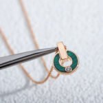 [Eternal Jewelry]GARI NECKLACE PINK GOLD MALACHITE - 图片 5