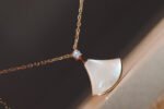 [Eternal Jewelry]DREAM NECKLACE WHITE MOP PINK GOLD 1 DIAMOND - 图片 4