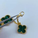[Eternal Jewelry]MAGIC CLOVER MALACHITE GOLD BRACELET 5 MOTIFS - 图片 5