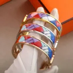 [Eternal Jewelry]H BRACELET DOTTED BORDER 12MM - 图片 3