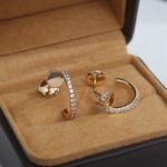 [Eternal Jewelry]JUSTE EARRINGS 12.75MM PINK GOLD DIAMOND - 图片 6