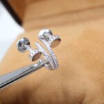 [Eternal Jewelry]JUSTE EARRINGS 12.75MM SILVER DIAMOND - 图片 6