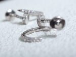 [Eternal Jewelry]JUSTE EARRINGS 12.75MM SILVER DIAMOND - 图片 9