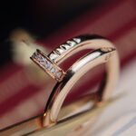[Eternal Jewelry]JUSTE RING 2.65MM PINK GOLD DIAMOND