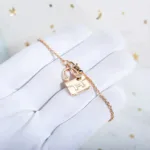 [Eternal Jewelry]AMULETTE PEDANT ROSE GOLD NECKLACE - 图片 3