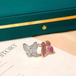 [Eternal Jewelry]TWIN BUTTERFLY DIAMOND RING - 图片 5