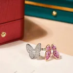 [Eternal Jewelry]TWIN BUTTERFLY DIAMOND RING - 图片 7