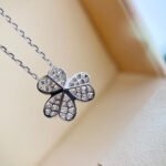 [Eternal Jewelry]CLOVER DIAMOND NECKLACE SILVER - 图片 5