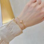[Eternal Jewelry]STAR 1 DIAMOND PINK GOLD BRACELET - 图片 8