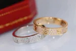 [Eternal Jewelry]LOVE RING 3.6MM DIAMOND PAVED - 图片 10