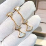 [Eternal Jewelry]DREAM EARRINGS 3 MOTIFS DIAMOND MOP PINK GOLD - 图片 4