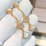 [Eternal Jewelry]DREAM EARRINGS 3 MOTIFS DIAMOND MOP PINK GOLD - 图片 5