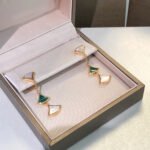 [Eternal Jewelry]DREAM EARRINGS 3 MOTIFS MALACHITE MOP PINK GOLD - 图片 3
