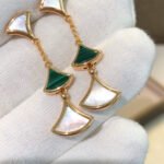 [Eternal Jewelry]DREAM EARRINGS 3 MOTIFS MALACHITE MOP PINK GOLD - 图片 5