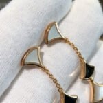 [Eternal Jewelry]DREAM EARRINGS 3 MOTIFS ONYX MOP PINK GOLD - 图片 6