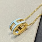 [Eternal Jewelry]POP H LIGHT BLUE NECKLACE - 图片 3