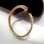 [Eternal Jewelry]PANTHERE GOLD DIAMOND OPEN BRACELET