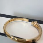 [Eternal Jewelry]PANTHERE GOLD DIAMOND OPEN BRACELET - 图片 8