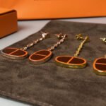 [Eternal Jewelry]CHAINE VERSO BLACK CERAMIC EARRINGS - 图片 9