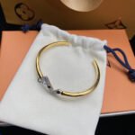 [Eternal Jewelry]VOLTE UPSITE DOWN DIAMOND GOLD OPEN BRACELET - 图片 3