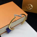 [Eternal Jewelry]VOLTE UPSITE DOWN DIAMOND GOLD OPEN BRACELET - 图片 5