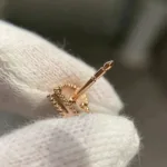 [Eternal Jewelry]HEART CARNELIAN STUD EARRINGS - 图片 10