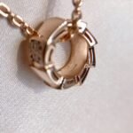 [Eternal Jewelry]SERPENTI PEDANT DIAMOND PINK GOLD NECKLACE - 图片 7