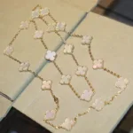 [Eternal Jewelry]CLOVER 20 MOTIFS WHITE MOP NECKLACE - 图片 2