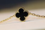 [Eternal Jewelry]CLOVER 20 MOTIFS ONYX ROSE GOLD - 图片 3