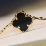 [Eternal Jewelry]CLOVER 20 MOTIFS ONYX NECKLACE - 图片 5