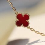 [Eternal Jewelry]CLOVER 20 MOTIFS CARNELIAN NECKLACE - 图片 5