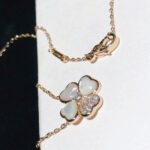 [Eternal Jewelry]CLOVER MOP DIAMOND ROSE GOLD NECKLACE - 图片 7