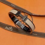 [Eternal Jewelry]H BRACELET 12MM BLACK BEIGE CERAMIC - 图片 6