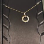 [Eternal Jewelry]TRINITY SILVER GOLD PINK GOLD NECKLACE - 图片 3
