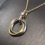 [Eternal Jewelry]TRINITY SILVER GOLD PINK GOLD NECKLACE - 图片 7