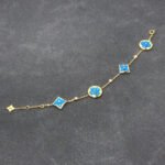 [Eternal Jewelry]STAR AND SUN TURQUOISE 4 MOTIFS 3 DIAMONDS - 图片 3