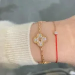 [Eternal Jewelry]CLOVER 5 MOTIFS  FULL DIAMOND BRACELET - 图片 6