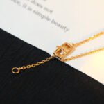[Eternal Jewelry]STAR AND SUN DIAMOND PINK GOLD NECKLACE - 图片 9