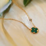 [Eternal Jewelry]SUN PEDANT PINK GOLD 1 DIAMOND NECKLACE - 图片 4