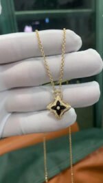 [Eternal Jewelry]STAR PEDANT PINK GOLD DIAMOND NECKLACE - 图片 4