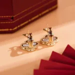 [Eternal Jewelry]CLOVER MEDIUM 1 MOTIFS  WHITE MOP STUD EARRINGS - 图片 10